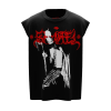 Samael Grave Black Boxy Unisex Vest